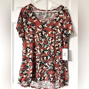 NWT LuLaRoe Disney Mickey Mouse Classic Tee